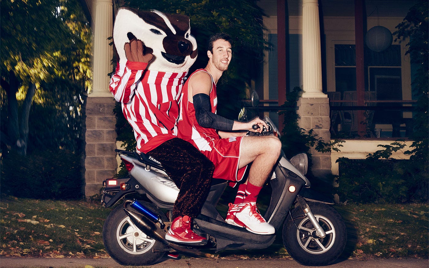 Wisconsin Badgers big man Frank Kaminsky is back for senior season