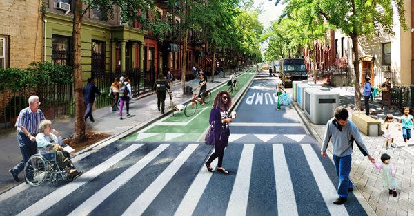 A future without cars. A future without cars.