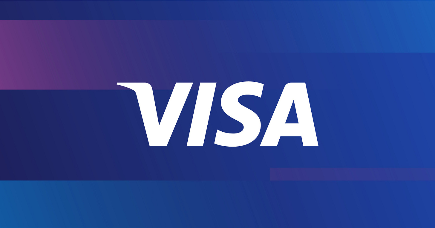 Wallpaper background, logo, logo, blue, visa, fon, visa for mobile and  desktop, section минимализм, resolution 3600x1885 - download
