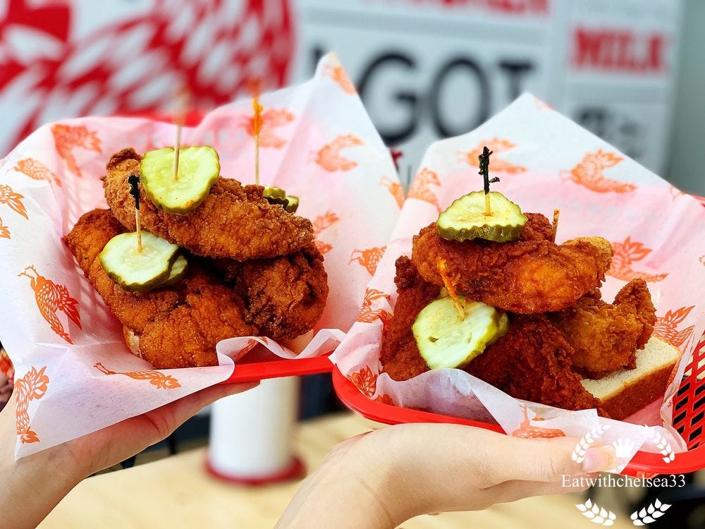 Photo of Cluck & Blaze - Long Beach, CA, United States. Tenders and wings