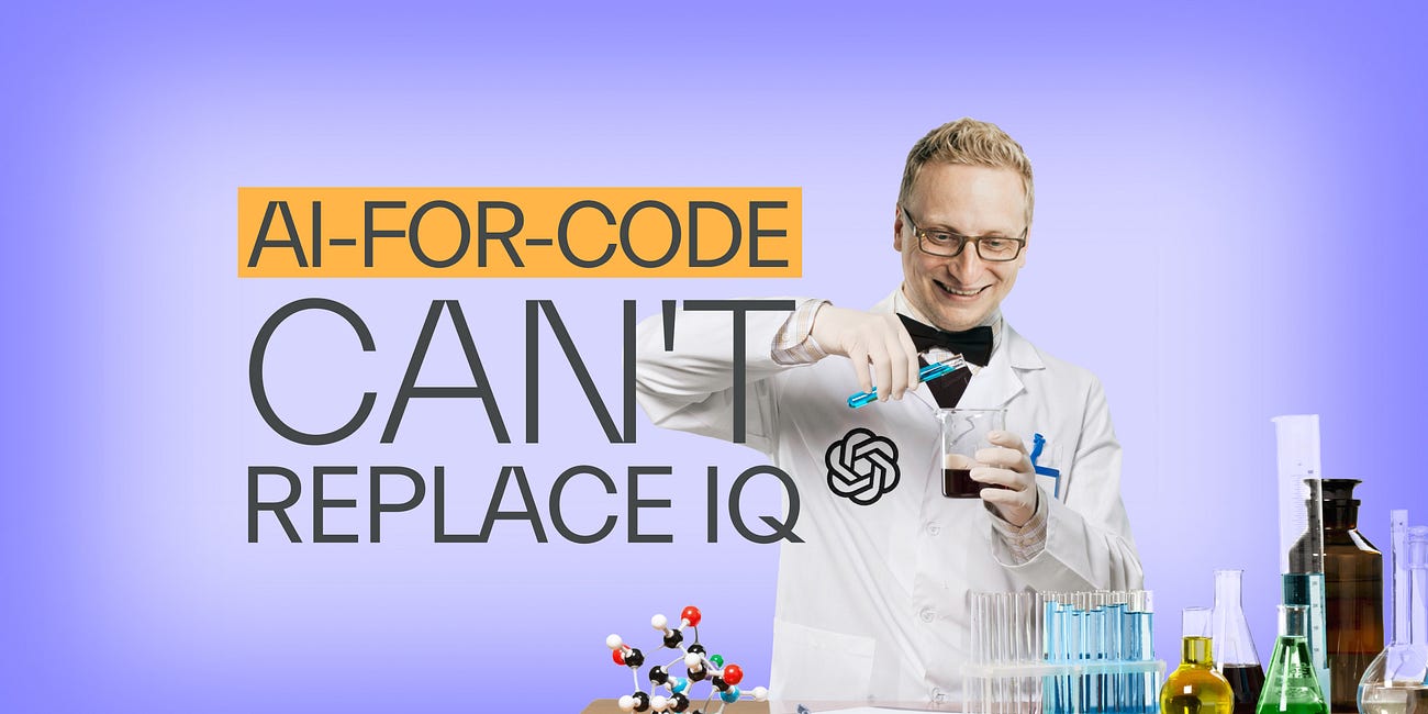 Bad developers won’t be great with AI