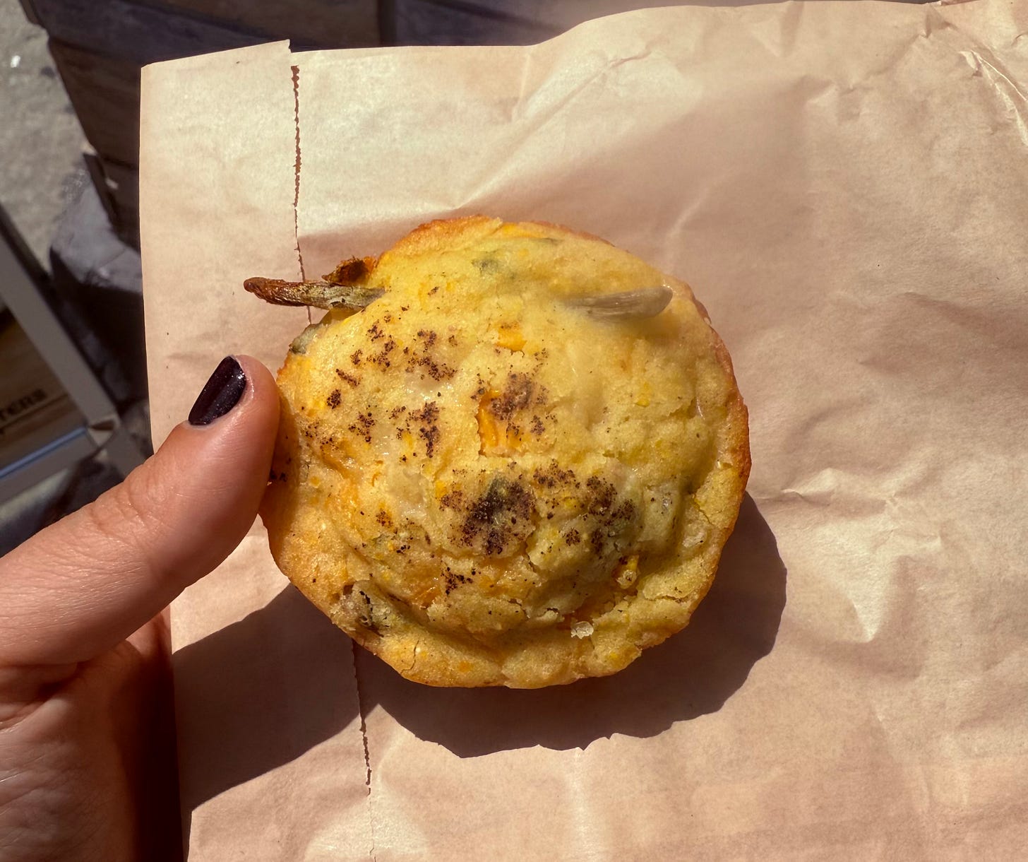 reforesters laboratory - gluten-free corn muffin with ramps