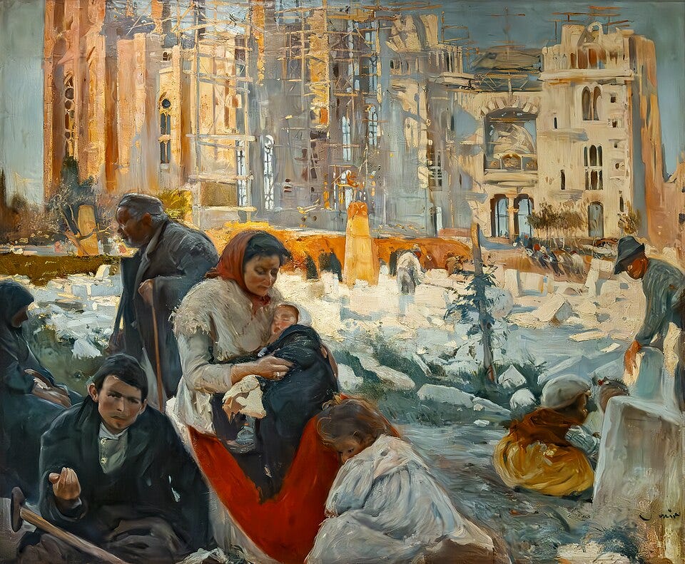 File:(Barcelona) The Beggars Cathedral by Joaquim Mir - Museu Nacional d'Art de Catalunya.jpg