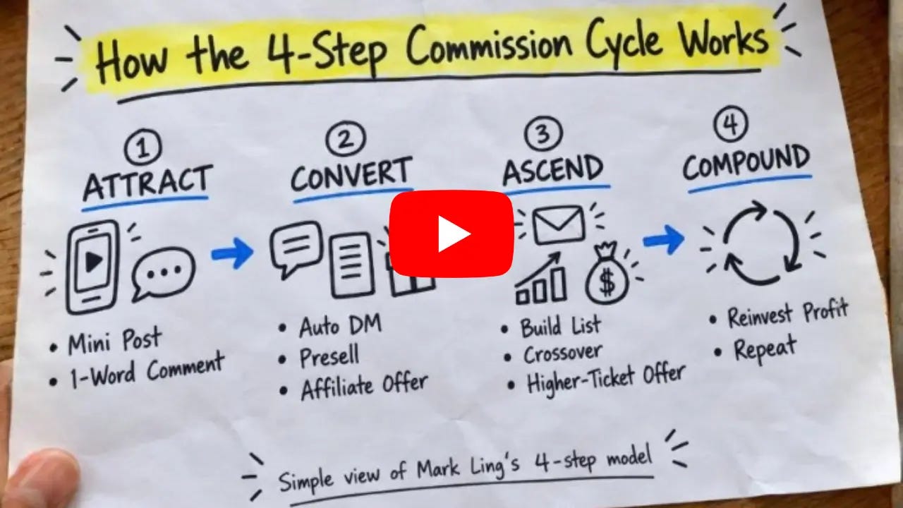 how the commission cycle system works?