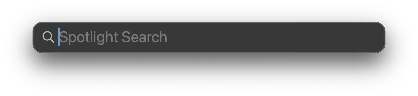 macos spotlight