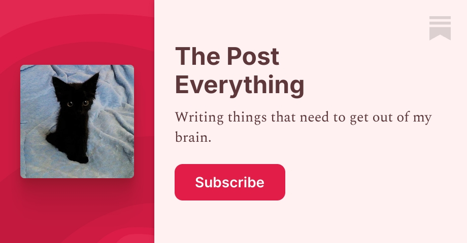 The Post Everything | Kate | Substack