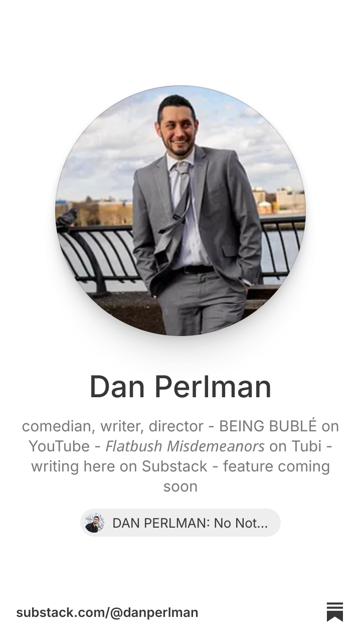Dan Perlman | Substack