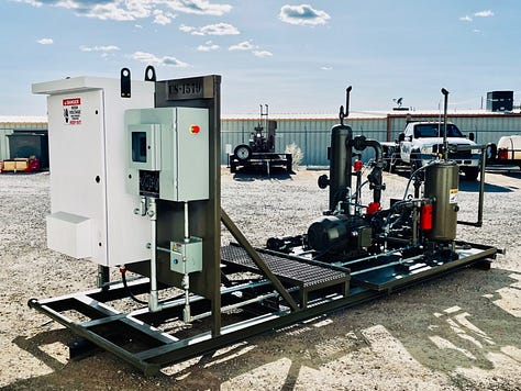 wellhead vapor recovery unit