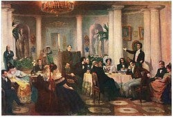 Princess Zinaida Volkonskaya's Moscow salon