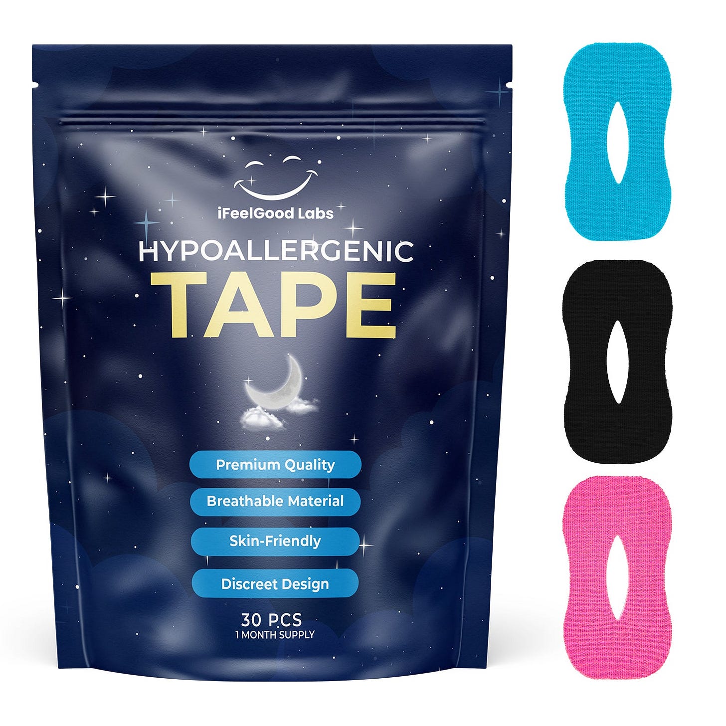 iFeelGood Labs Hypoallergenic Mouth Tape iFeelGood Labs Hypoallergenic Mouth Tape