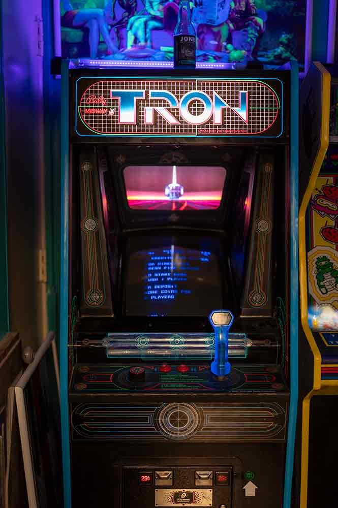 Vintage coin-op video games
