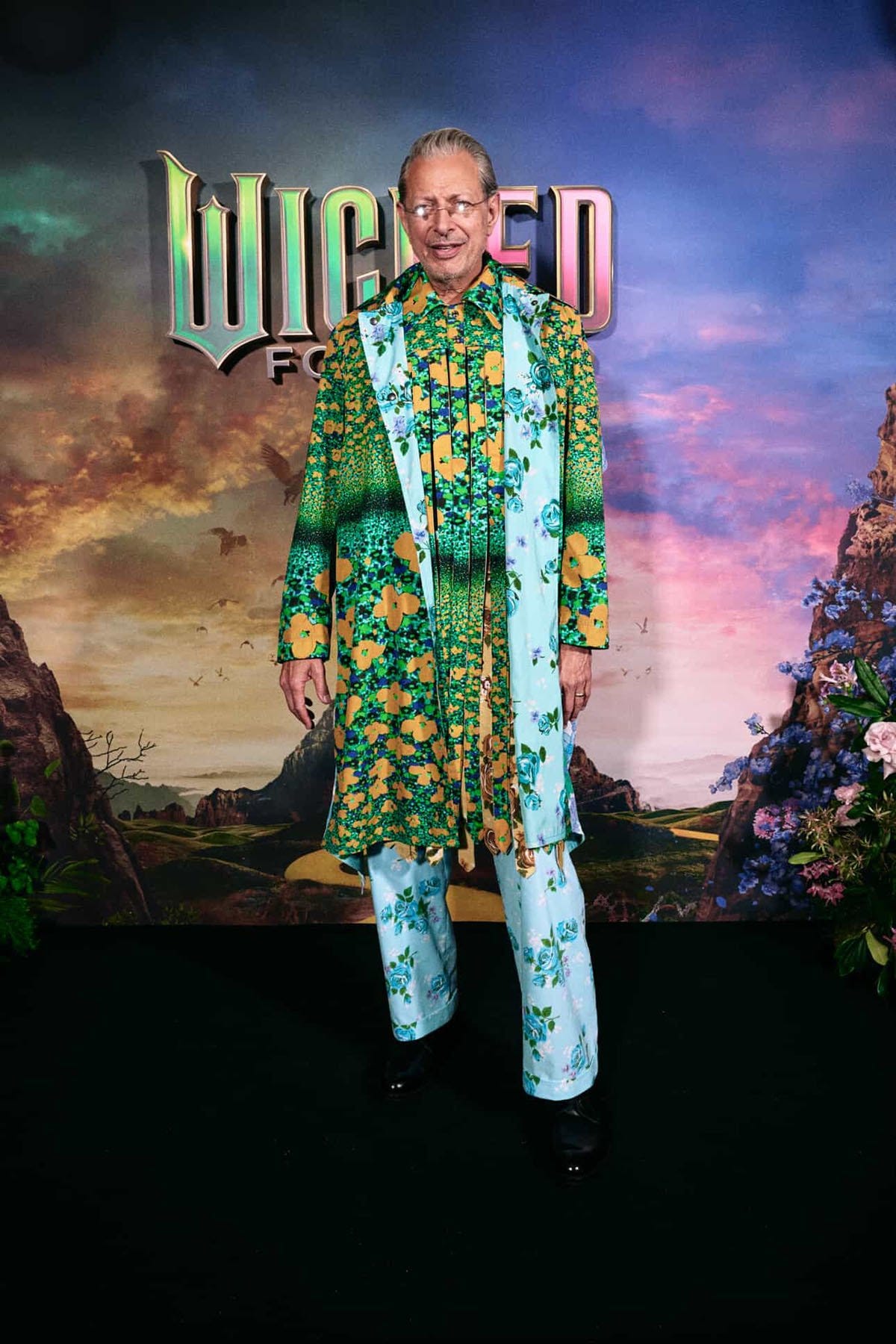 Jeff Goldblum's Maximalist Magic for 'Wicked: For Good' Press Tour - Red  Carpet Fashion Awards