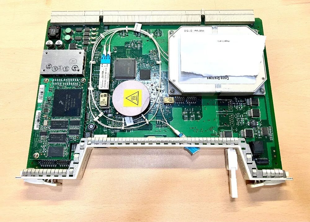 CISCO CERENT 15454-OSCM. CLEI WMOTBRJAAB. ((WE BUY CISCO!!))