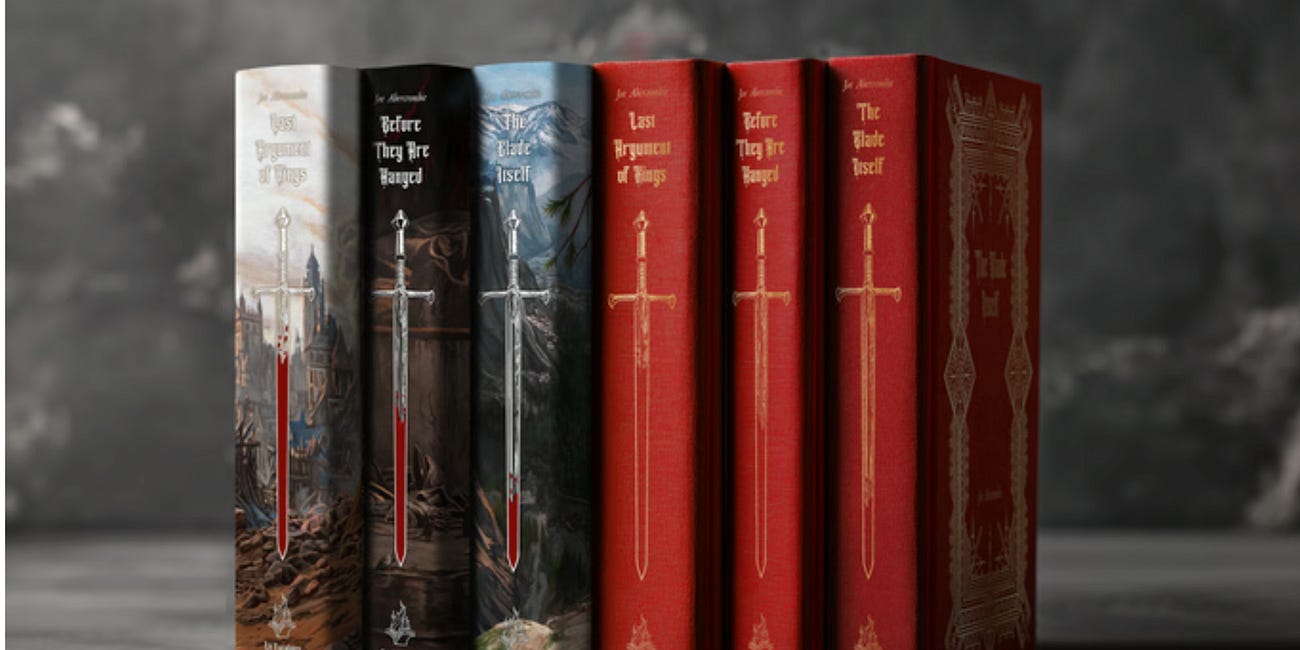 Joe Abercrombie Passes $2 Million On His "The First Law" Premium Edition Kickstarter