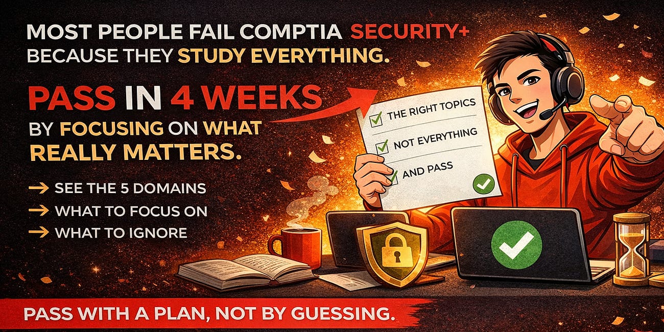 [2/3] Security+ Domains Explained: What to Study (and What to Ignore)