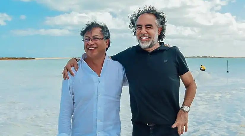 El chat entre Armando Benedetti y el presidente Gustavo Petro que se filtró por error
