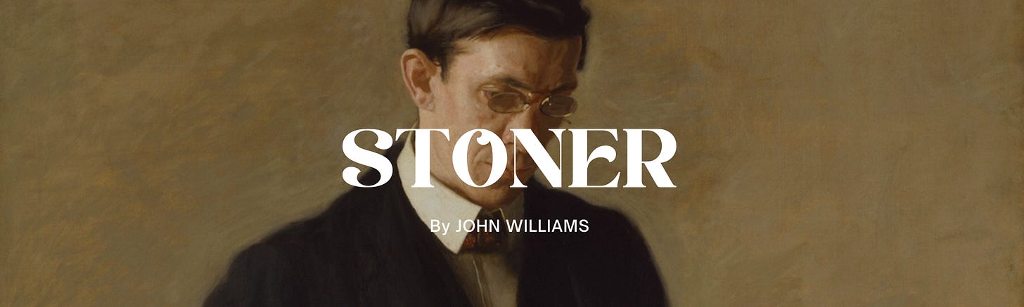 Book Cover Stoner by John Williams