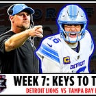 NFL Week 7: Detroit Lions Keys To The Game Vs. Tampa Bay Bucs