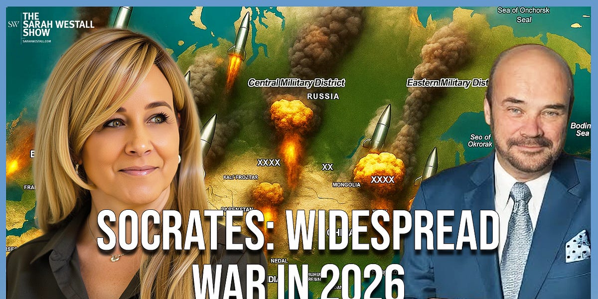 Socrates: War to Expand Globally in 2026, Approx 0% Chance Ceasefire will Hold w/ Martin Armstrong