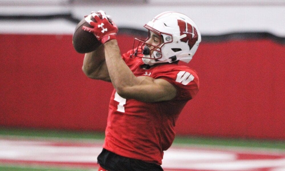 Wisconsin Badgers wide receiver CJ Williams