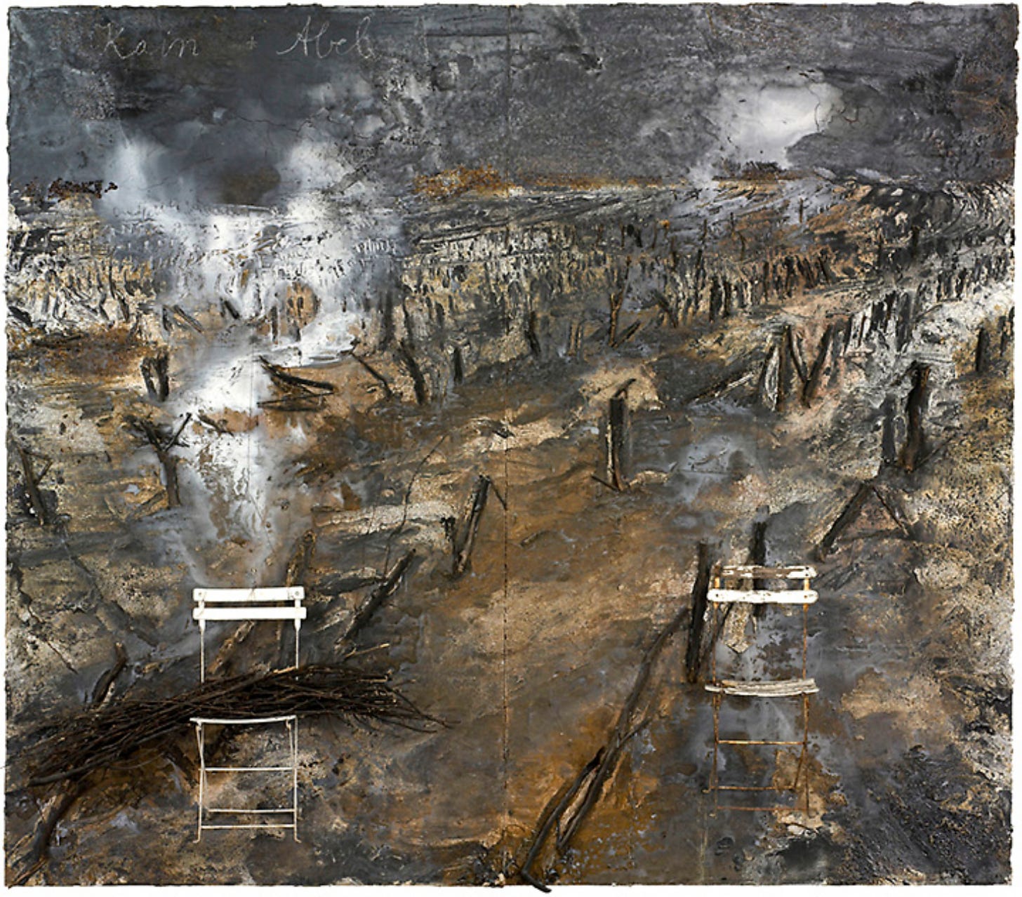 Anselm Kiefer, Caïn et Abel, 2006.