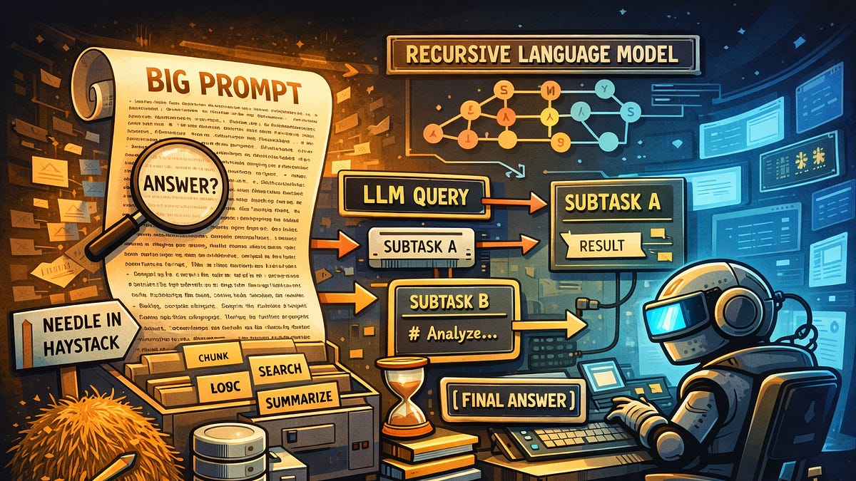 The Sequence AI of the Week #789: Recursive Language Models: Inside the MIT Research Everyone is Talking About