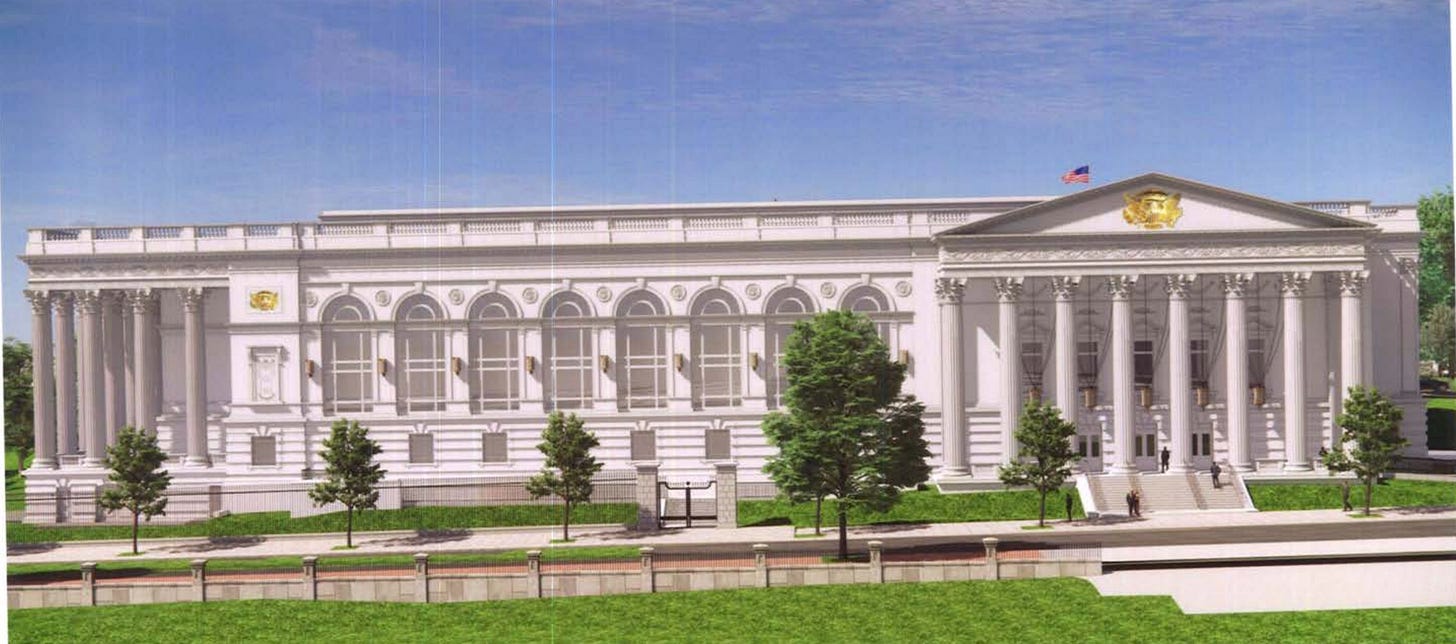 white house ballroom design