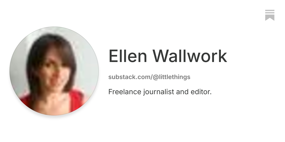 Ellen Wallwork | Substack