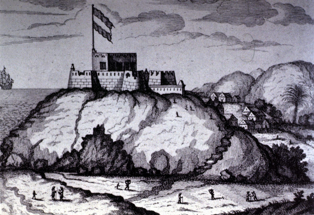 Fort Amsterdam (Fort Kormantin) in Ghana Fort Amsterdam (Fort Kormantin) in Ghana
