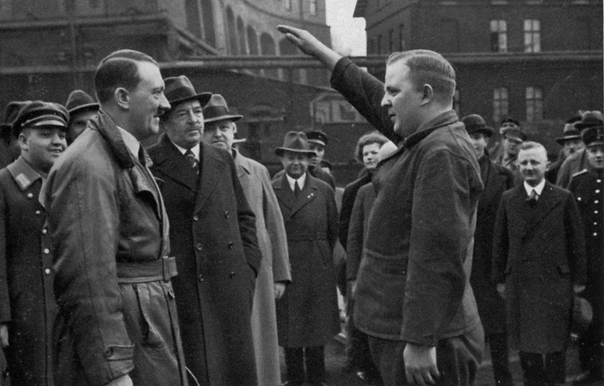 How did Hitler try to achieve full employment and self-sufficiency for the  German people? - BBC Bitesize