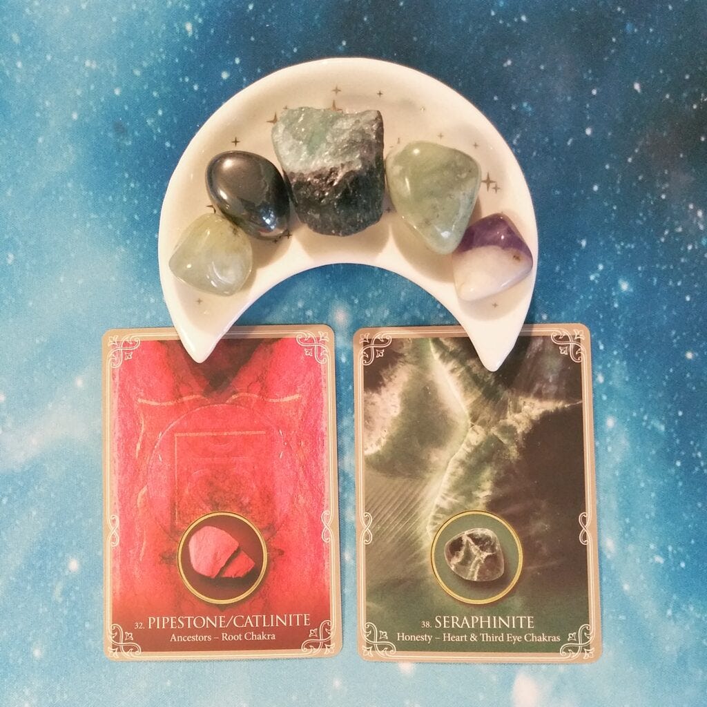 A Message from the Universe ~ Welcoming in a New Year, Eternal Crystals Oracle Cards
