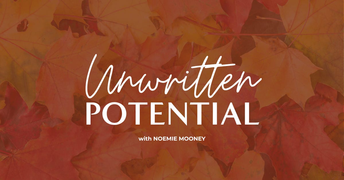 Unwritten Potential — autumn maple leaves Unwritten Potential — autumn maple leaves
