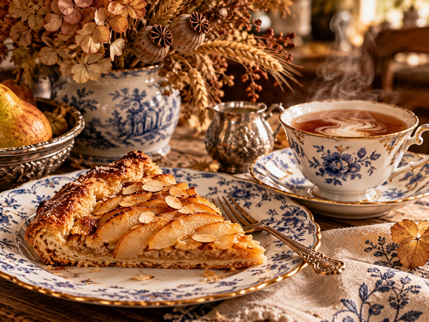The Perfect Pear Pastry - by Val Klein