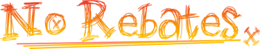 No Rebates
