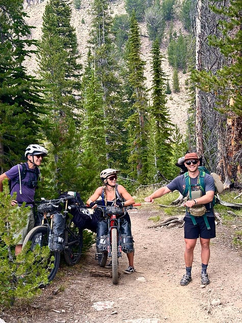 Idaho Sawtooth mountains bike packing fly fishing fireweed climate ecology regeneration 