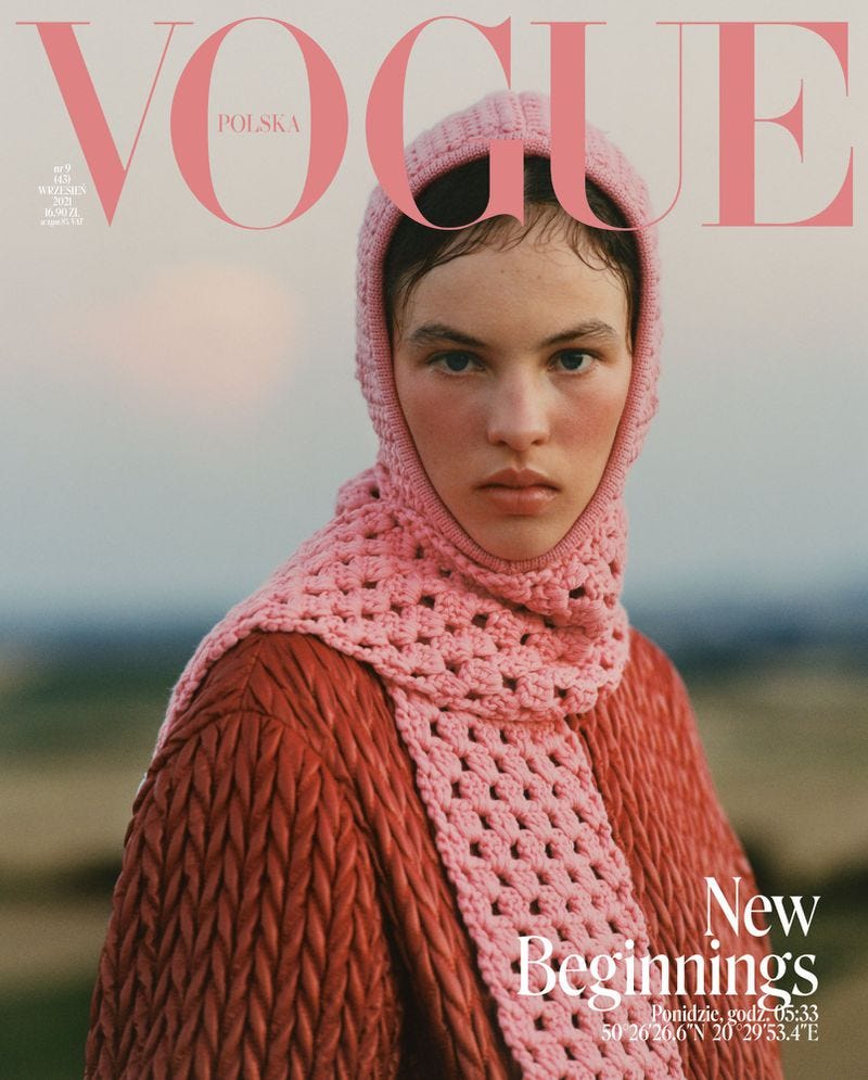 Vogue Polska September 2021 Covers (Vogue Polska)