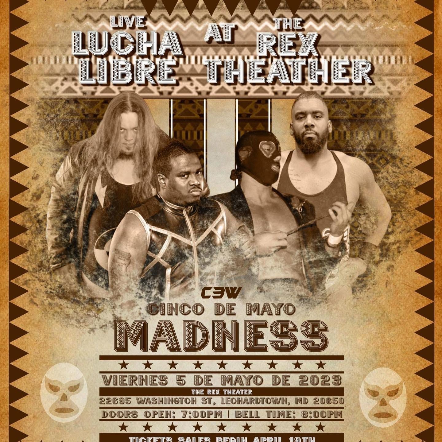 C3W Cinco de Mayo poster