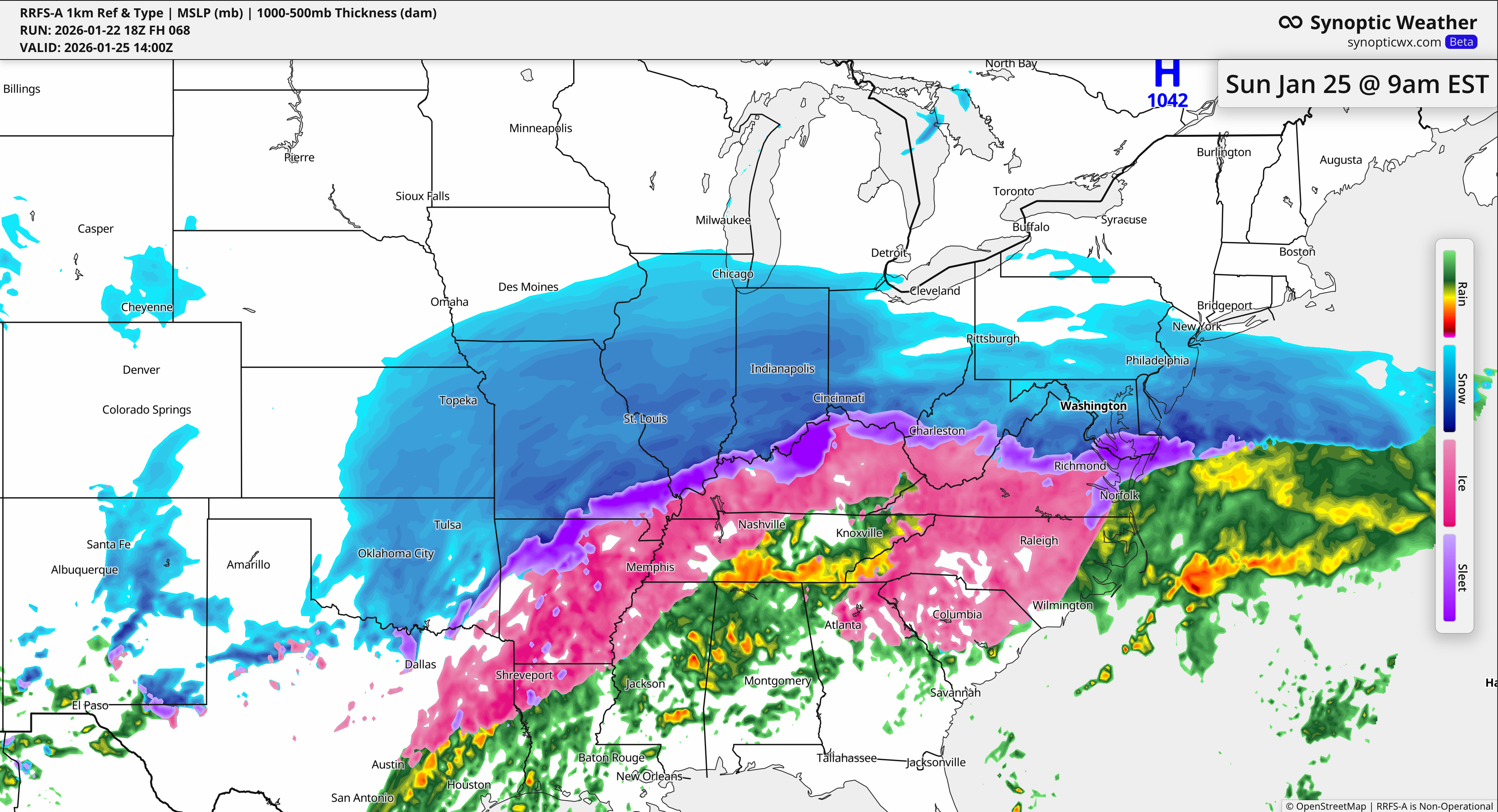 The Latest on this Weekend's Winter Storm Threat