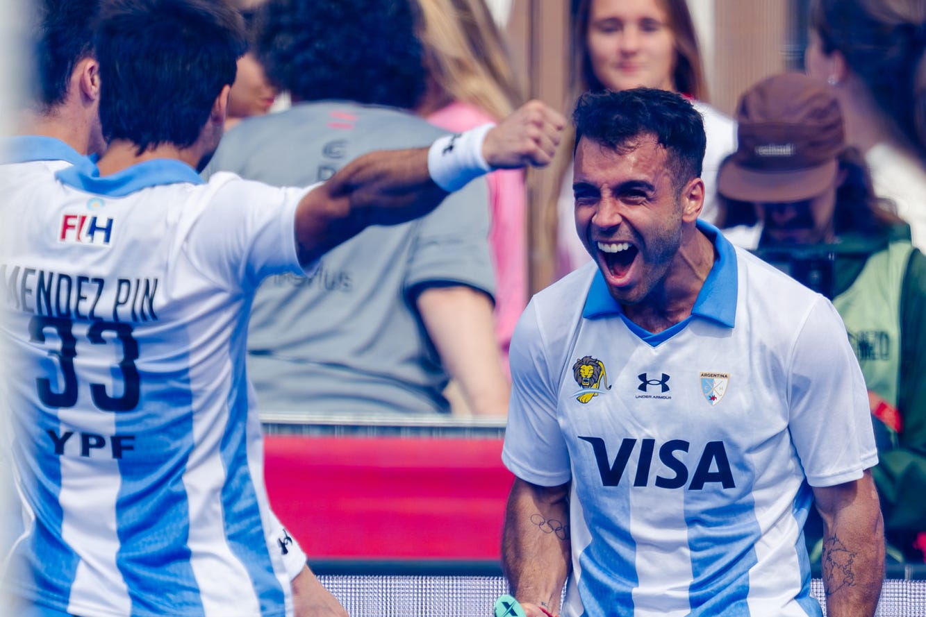 Partido Argentina vs. Países Bajos por el tercer puesto. Foto: FIH Partido Argentina vs. Países Bajos por el tercer puesto. Foto: FIH