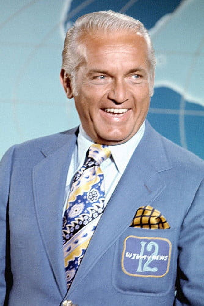 Mary Tyler Moore Show classic Ted Knight as Ted Baxter in blue blazer 24x36 Poster Mary Tyler Moore Show classic Ted Knight as Ted Baxter in blue blazer 24x36 Poster