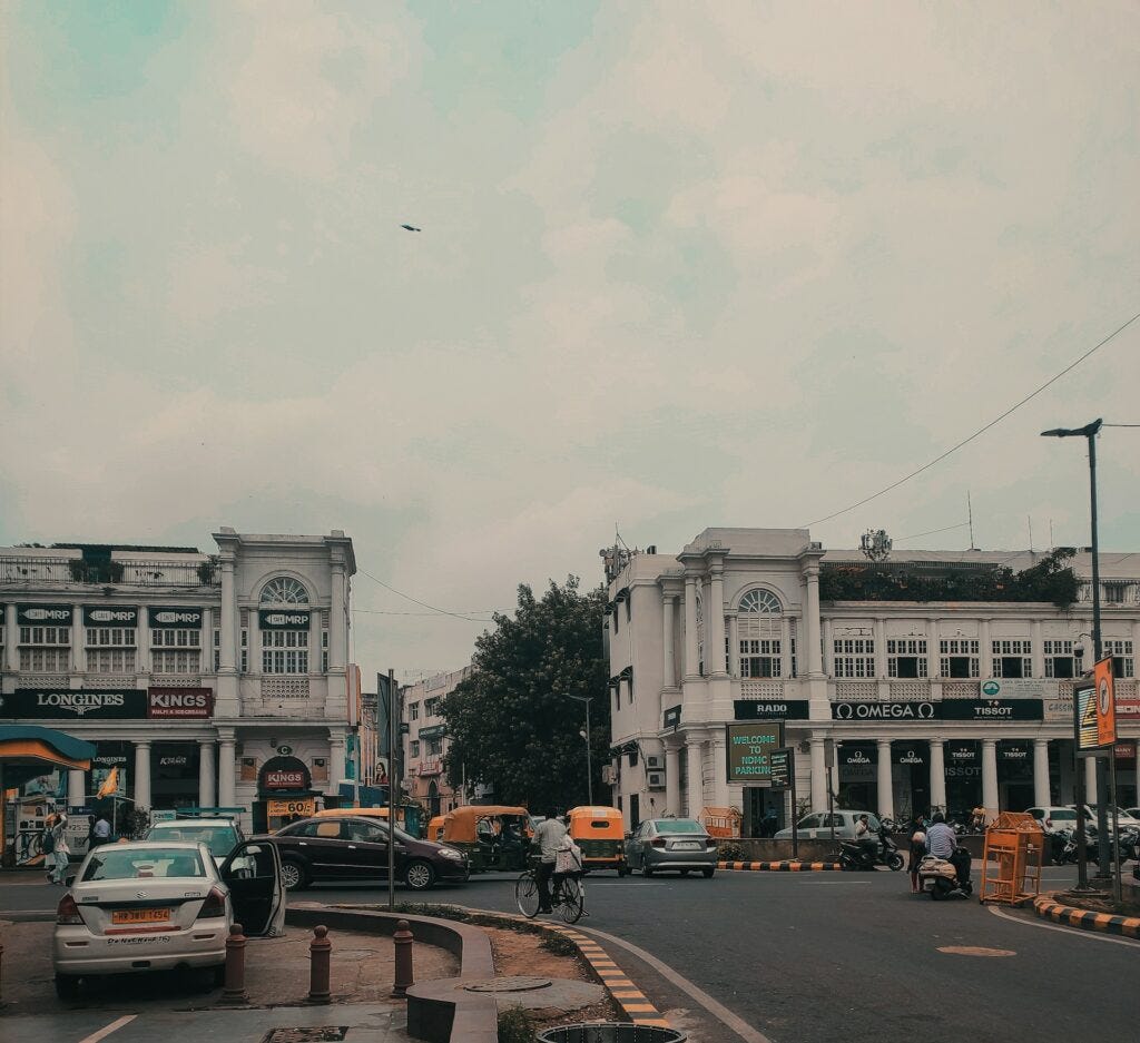 delhi's road traffic signal