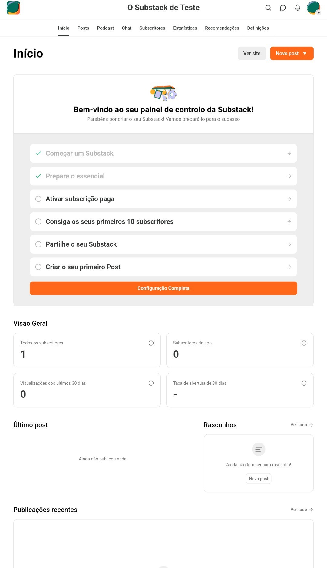 Como mexer no Substack - tutorial - by Clara ⭐️