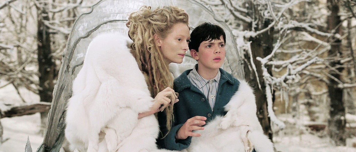 Chronicles of Narnia Snow Queen whispers lies