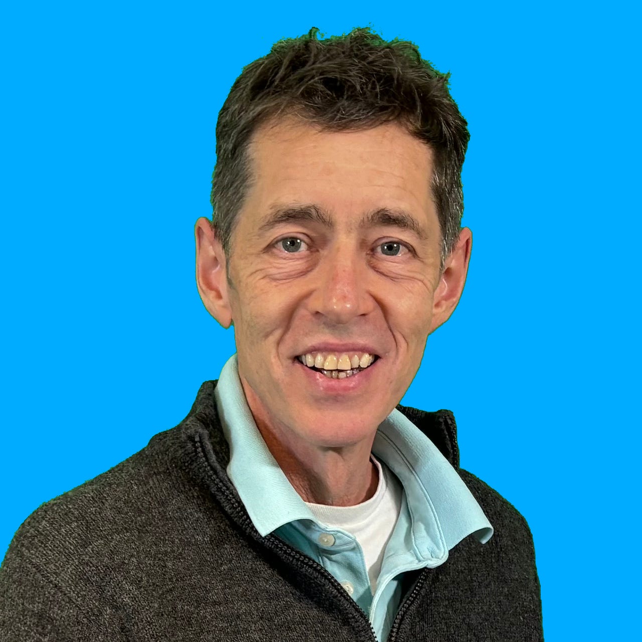 John Ball inside AI logo