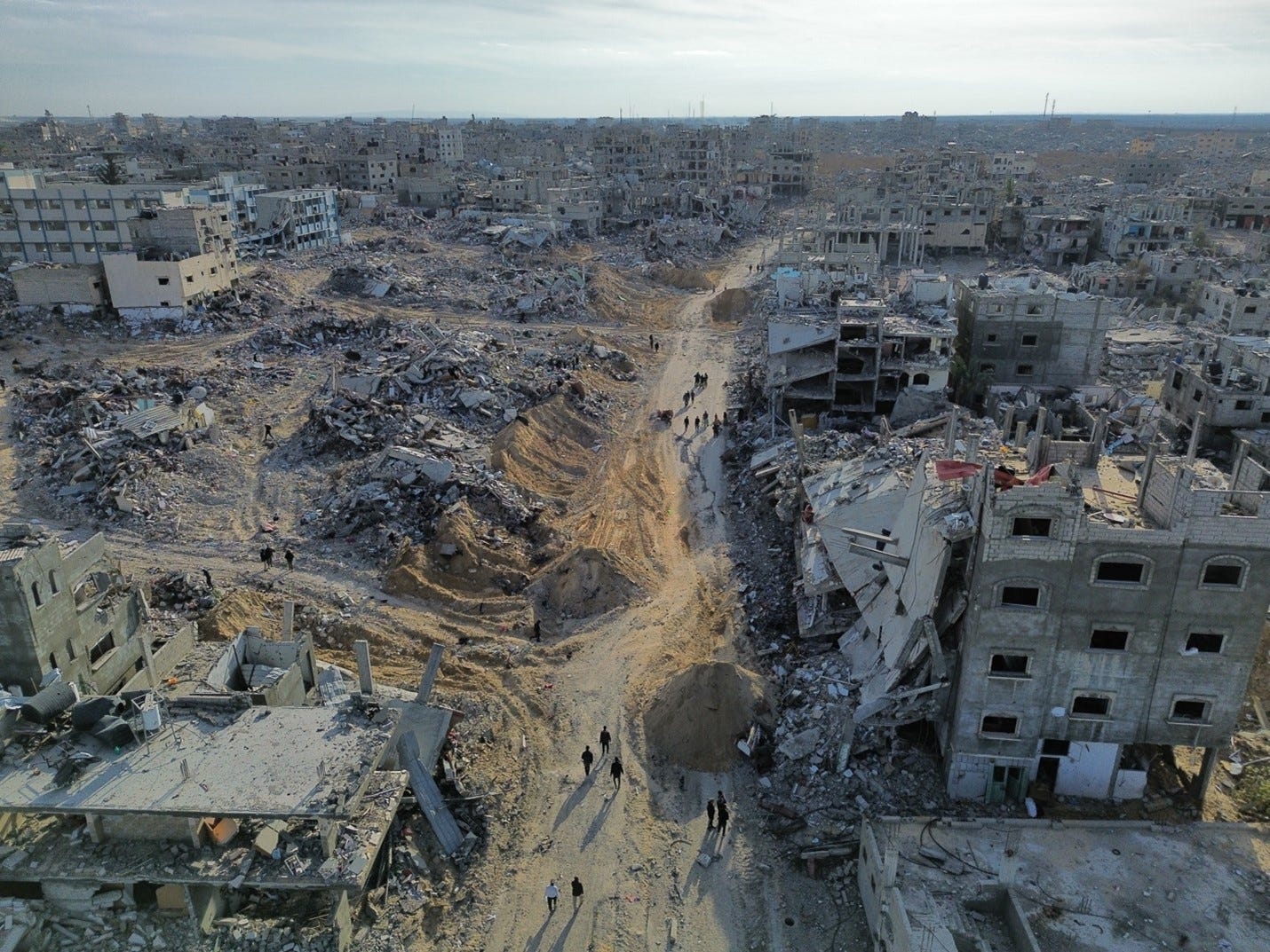 View of destruction in Rafah, southern Gaza Strip, January 2025. © 2025 UNRWA Photo by Ashraf Amra View of destruction in Rafah, southern Gaza Strip, January 2025. © 2025 UNRWA Photo by Ashraf Amra