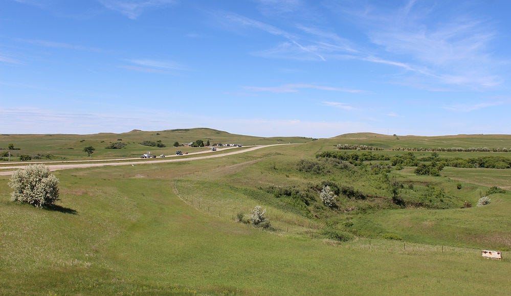 I-94 in western North Dakota