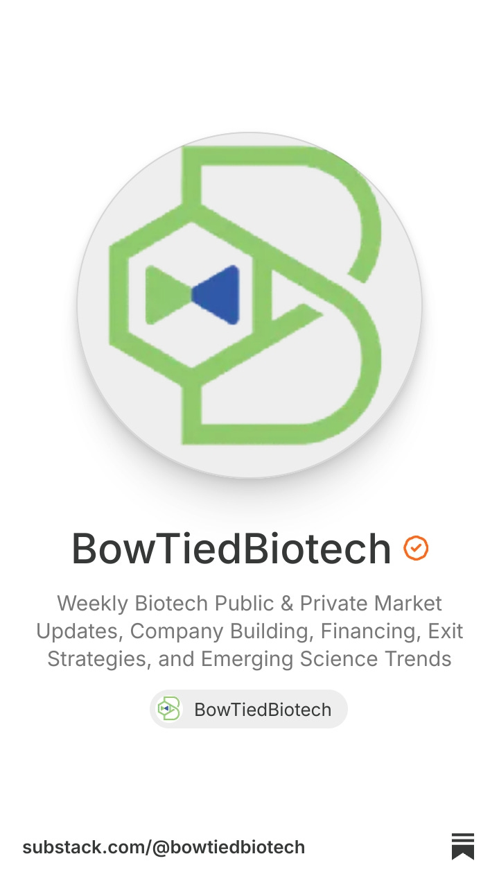 BowTiedBiotech | Substack