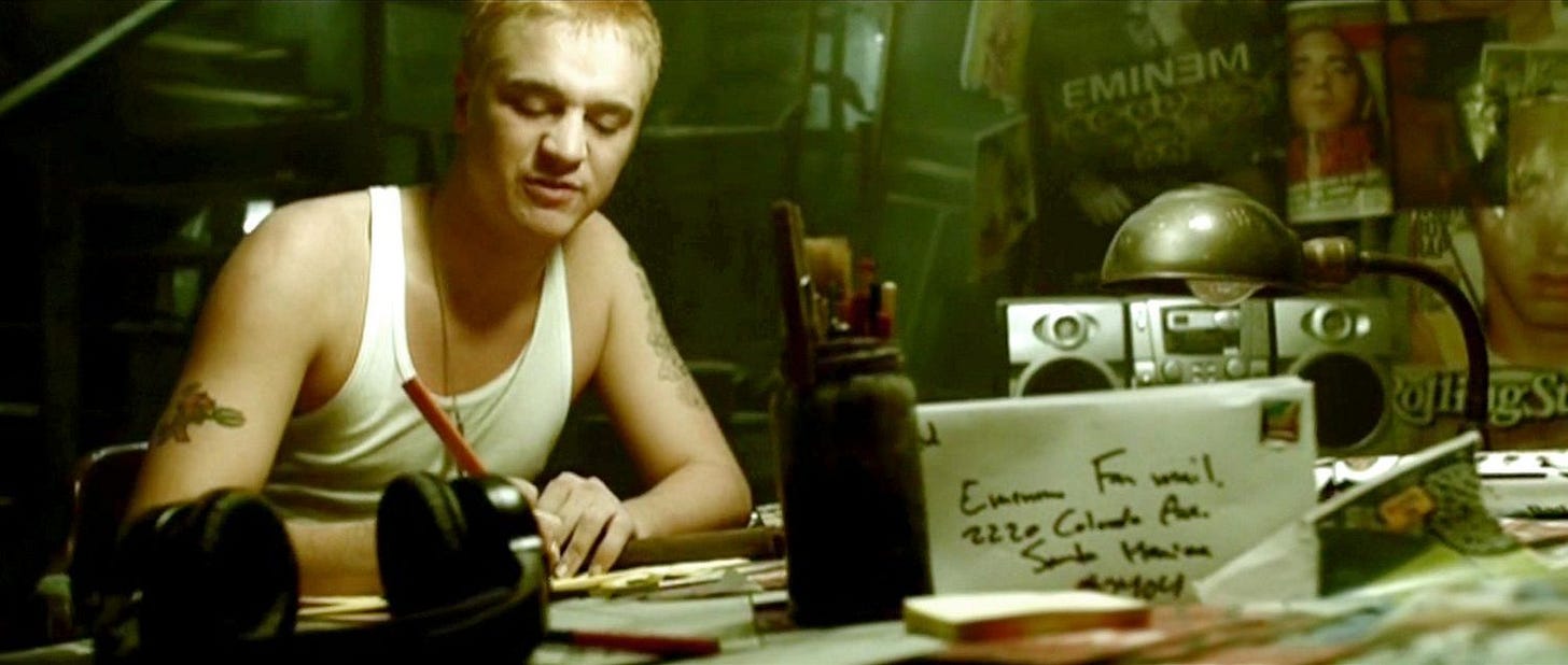 Scene from Eminem’s Stan music video, often used as a metaphor for lost users who never return once churned. Scene from Eminem’s Stan music video, often used as a metaphor for lost users who never return once churned.
