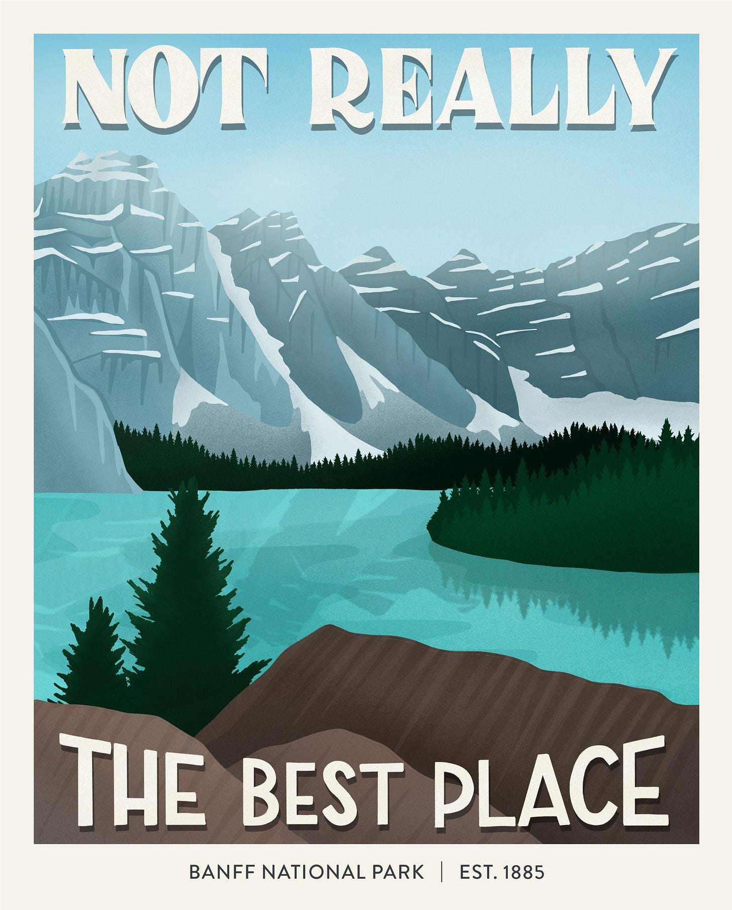 Subpar Parks on Twitter: "Agree to disagree, sir. (PS I love how this  @BanffNP review isn't even all that mad or critical. The least passionate  one star review I've ever seen!) 😂⁠ #