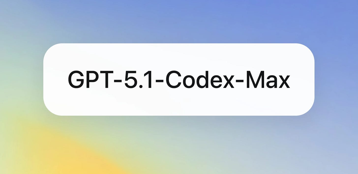 OpenAI releases GPT-5.1-Codex-Max to handle engineering tasks that span  twenty-four hours